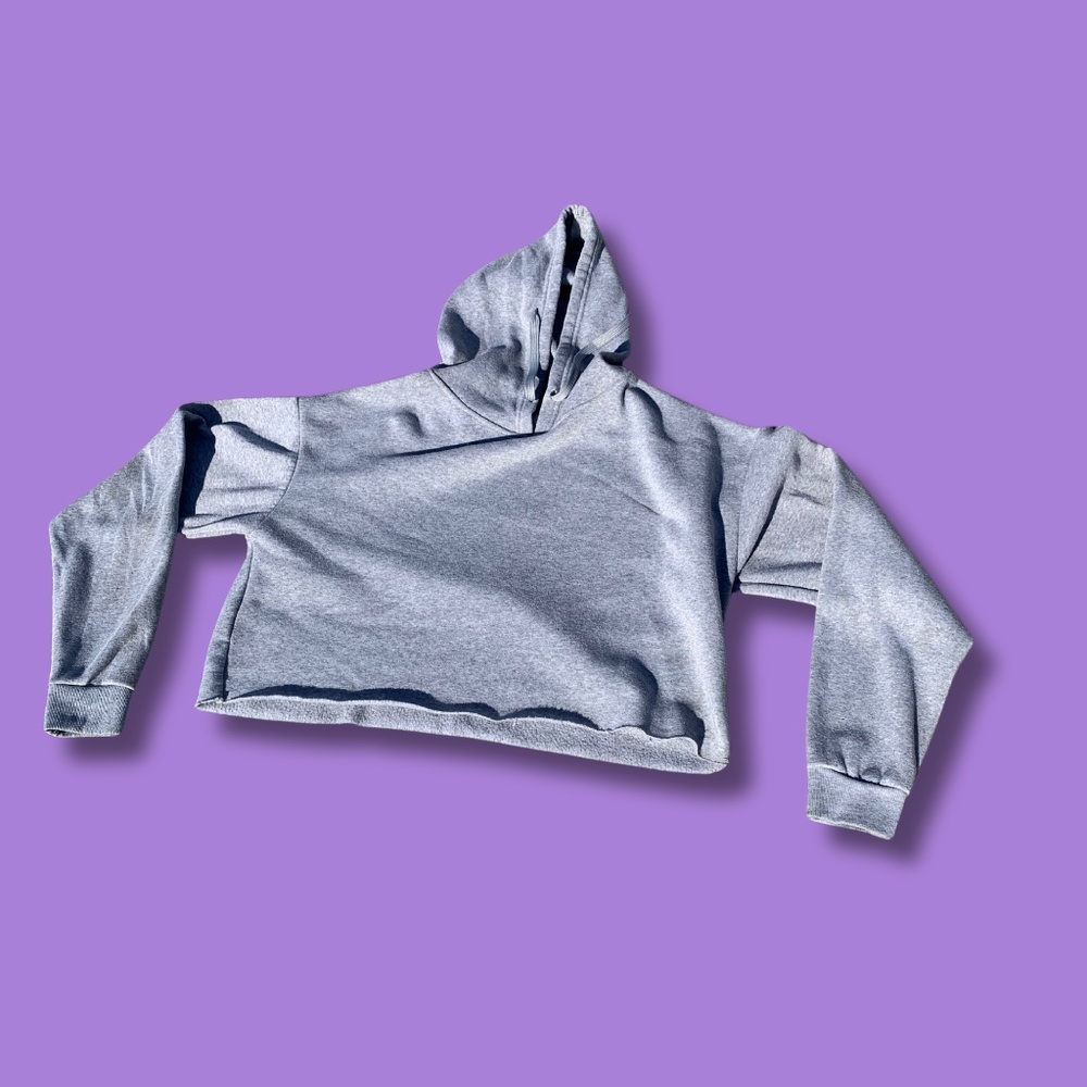 Cropped Sweatshirt Hoodie